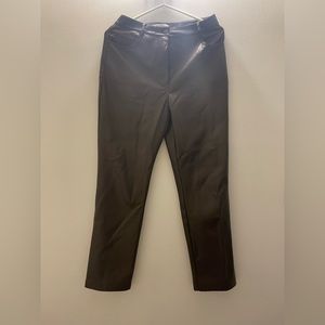 Oak + fort brown leather pants sz 28